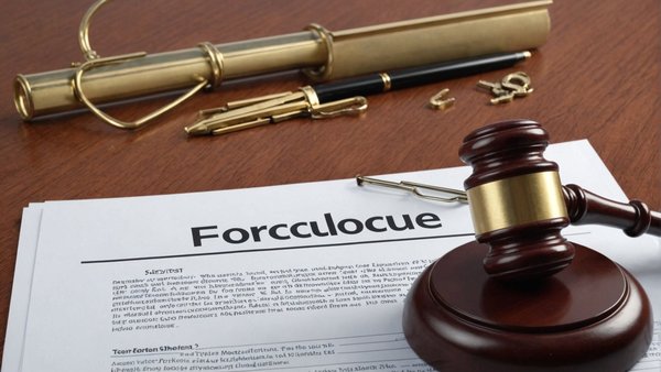 What is the process for buying a foreclosed property in the UK?