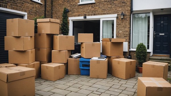 How do you set up a digital inventory for your items before a UK home move?